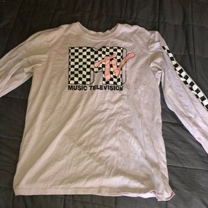 Lavender long sleeve top